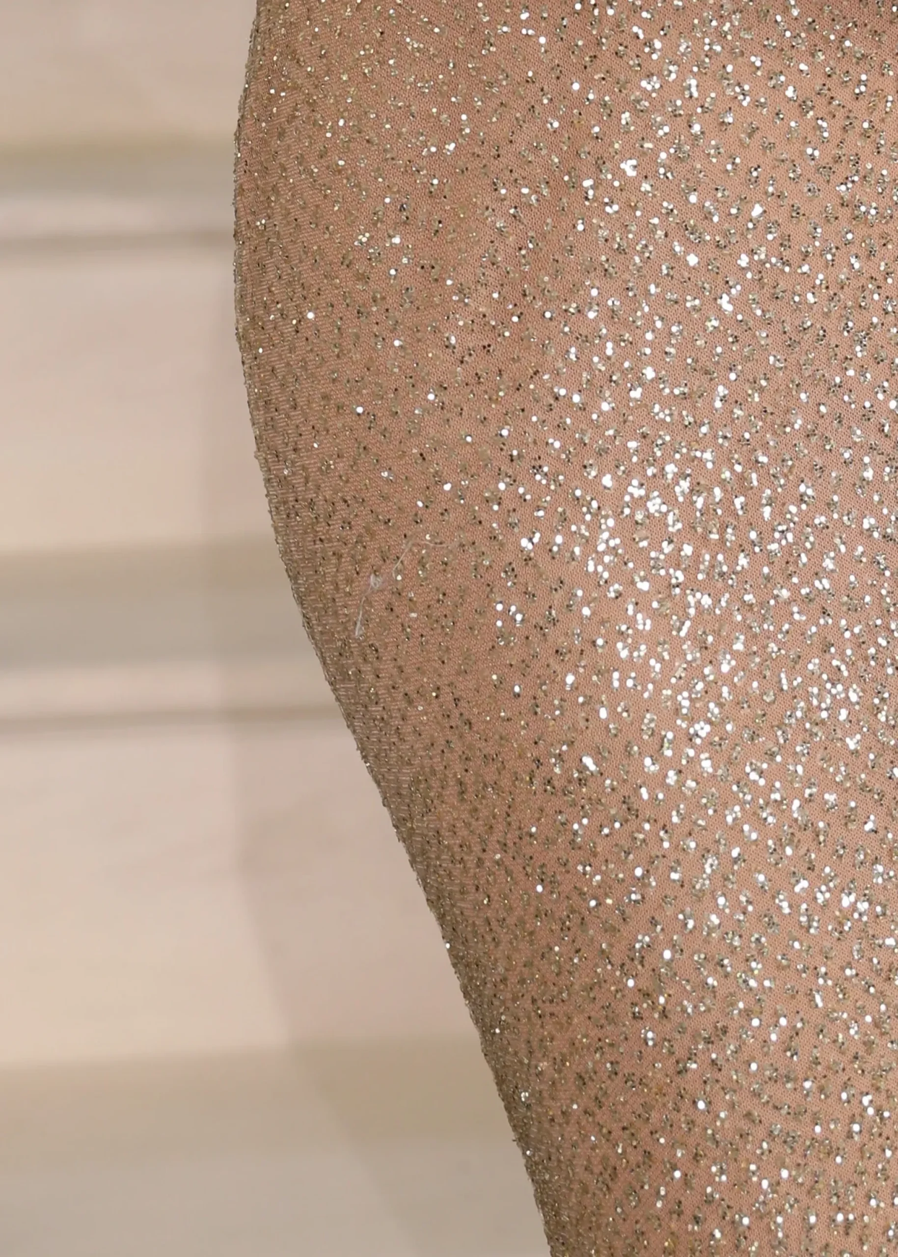 Women DressMeZee Occasion Wear|Soho Glitter Gown - Gold