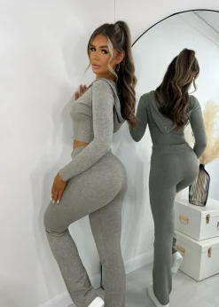 Women DressMeZee Co-Ords|Thats So Fetch Tracksuit - Grey